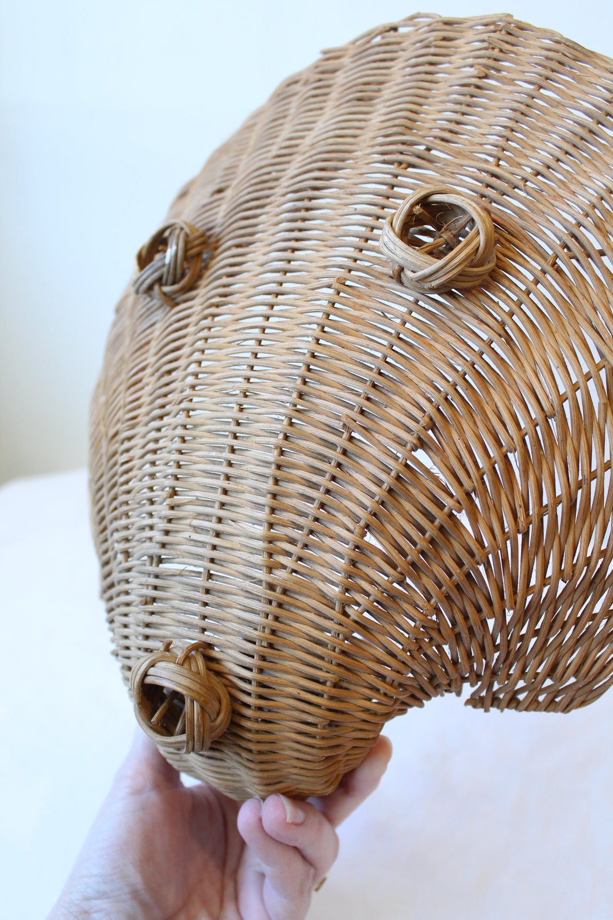 Wicker Shell Wicker Shell Basket – elizabeth o. vintage